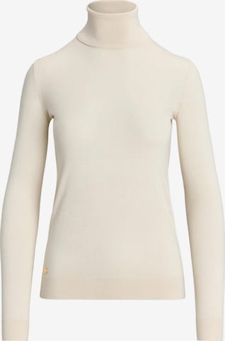 Pulover 'ZOE' de la Lauren Ralph Lauren pe bej: față
