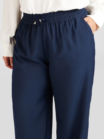ABOUT YOU Curvy Regular Pants 'Fenna' in Blue