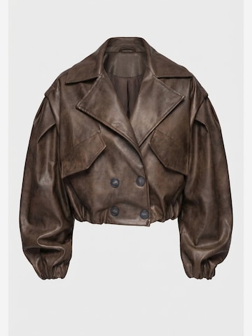 Ombre Between-season jacket in Brown