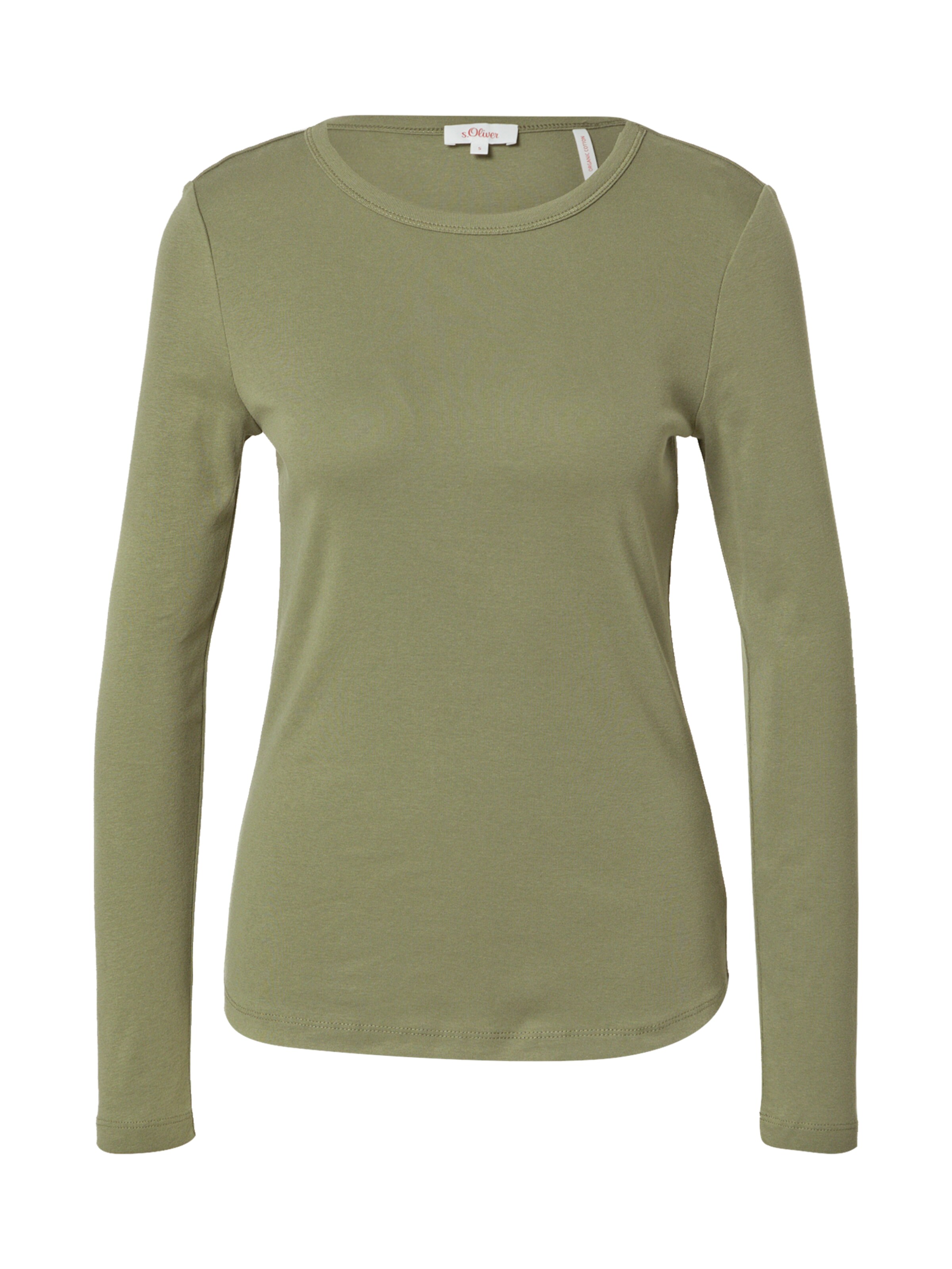 T-shirt s.Oliver en vert : devant