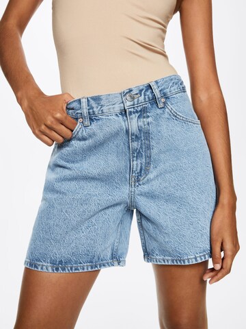 MANGO Regular Shorts 'ZAIDA' in Blau