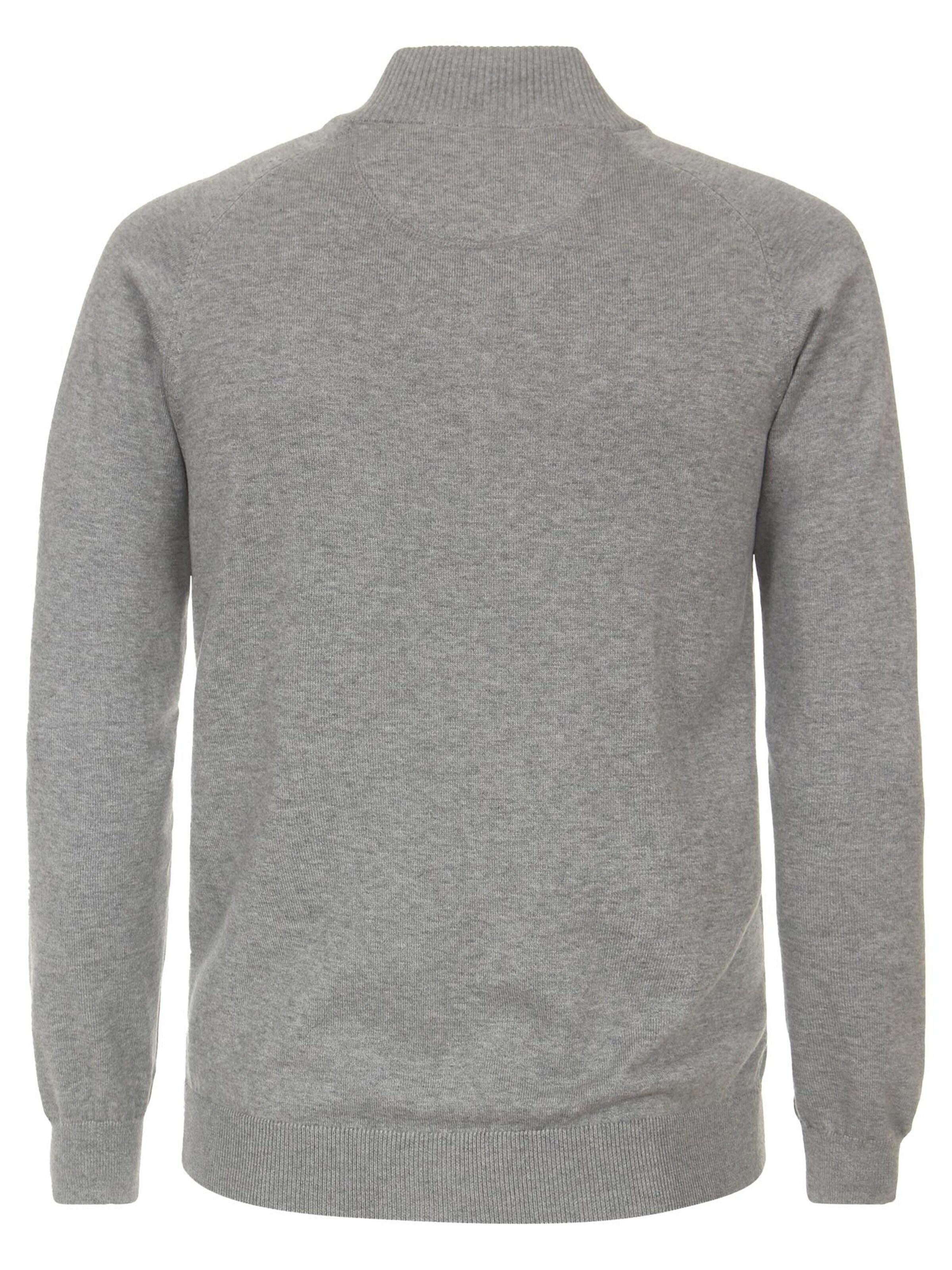 CASAMODA Knit Cardigan 'Basic' in Grey