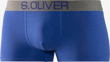 s.Oliver Boxershorts 'Hipster' in Blauw