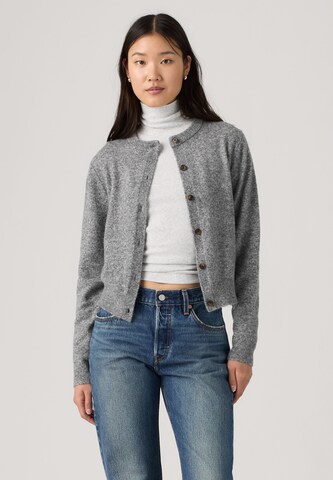 LEVI'S ® Strickjacke 'Claire' in Grau: Vorderseite