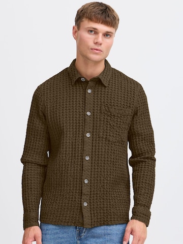 Regular fit Camicia 'Nelix' di !Solid in marrone: frontale