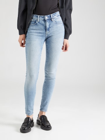 G-Star RAW - Skinny Calças de ganga em azul: frente