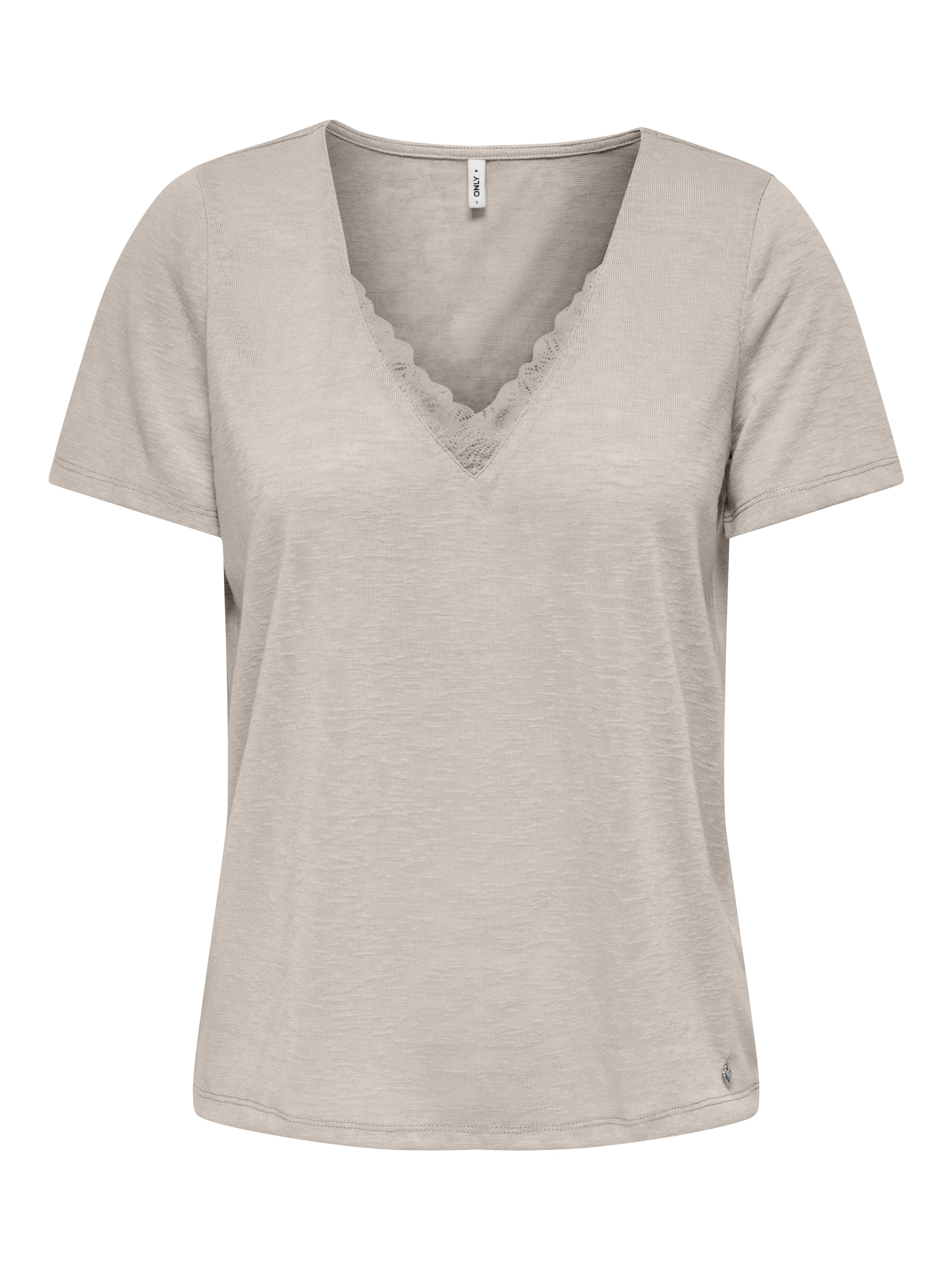 ONLY - Camiseta 'ONLZola' en gris: frente