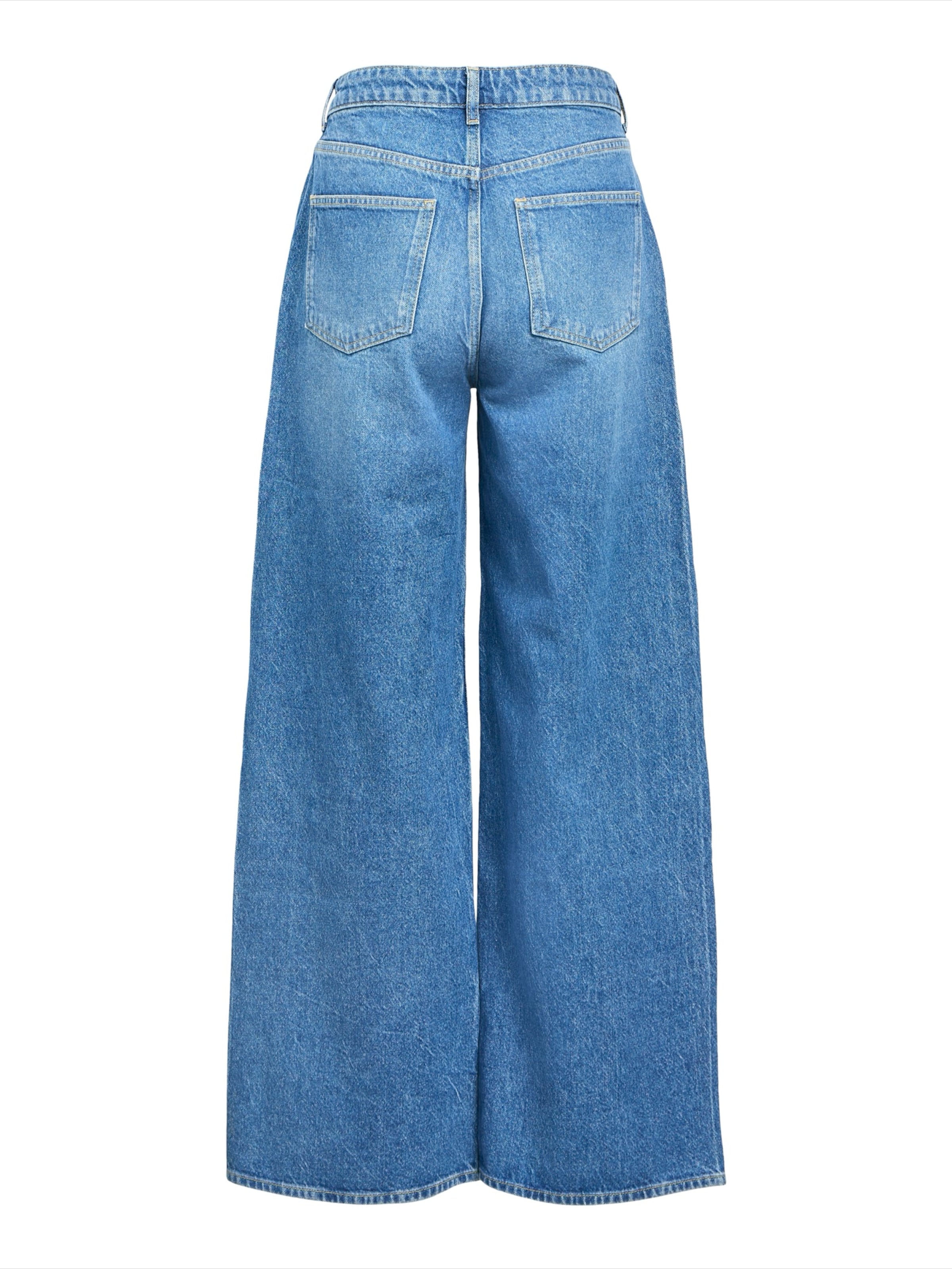 OBJECT Široký strih Džínsy 'OBJNIA BEATE' - Modrá