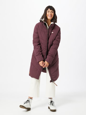 Ragwear - Abrigo de invierno 'Rebelka' en rojo