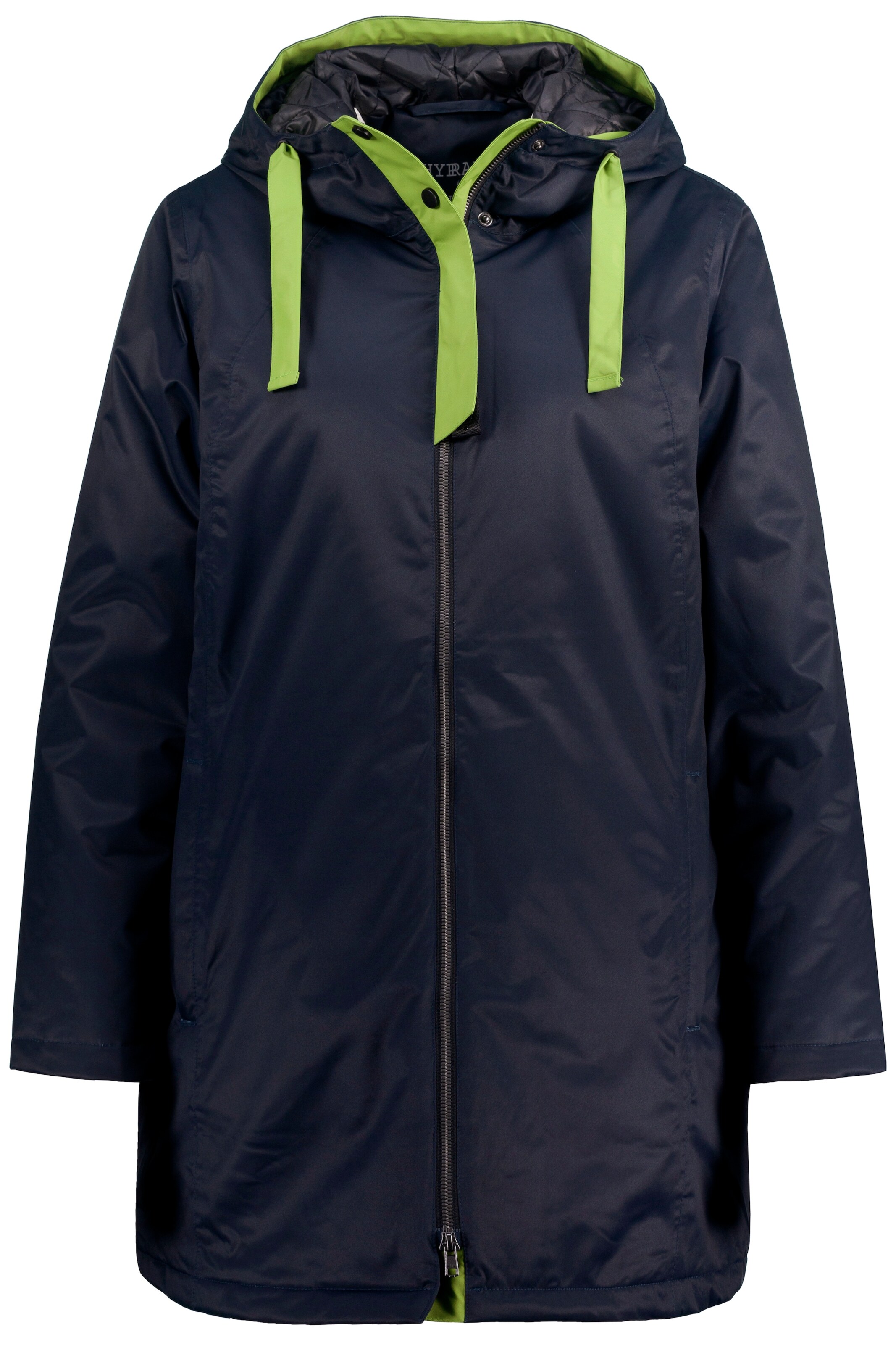 Ulla Popken Übergangsjacke in Blau: Vorderseite