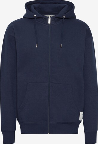 11 Project Zip-Up Hoodie in Blue: front