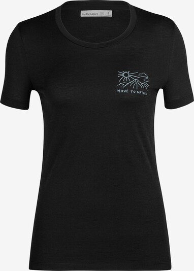ICEBREAKER T-shirt 'Tech Lite II' en menthe / noir, Vue avec produit