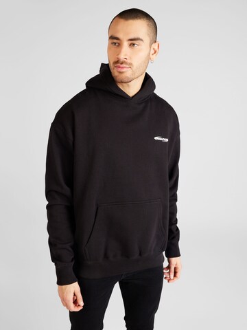 Pegador Sweatshirt 'SANIT' i svart: framsida