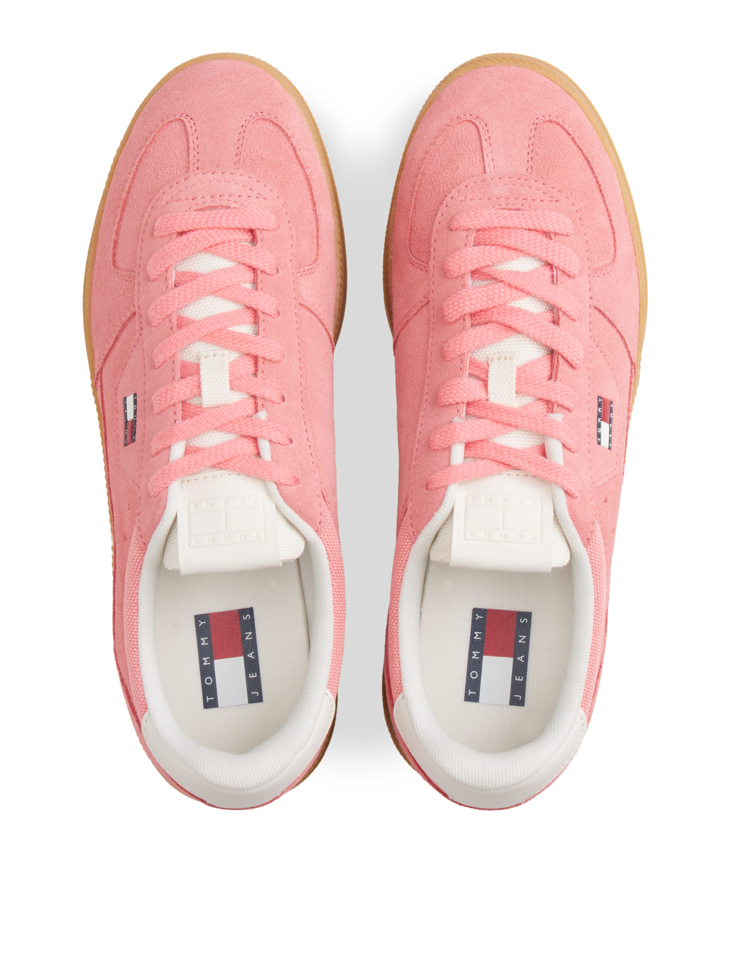 Baskets basses 'The Greenwich' Tommy Jeans en rose