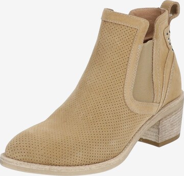 Chelsea Boots Nero Giardini en beige : devant