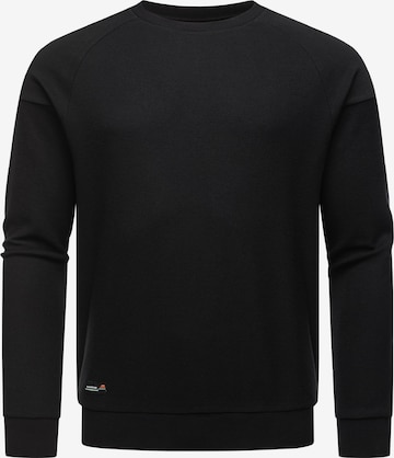 Ragwear Sweatshirt 'Doren' i sort: forside