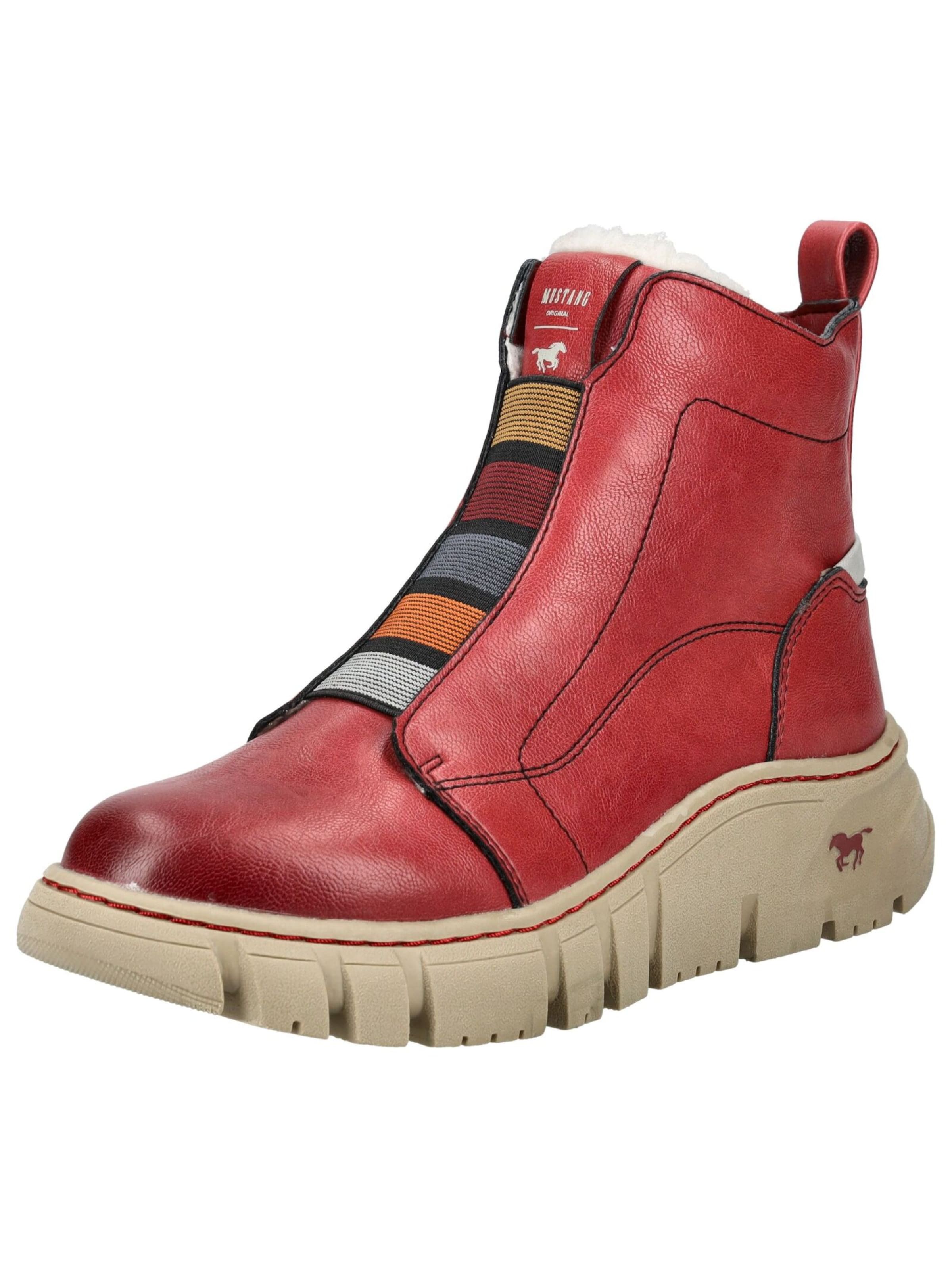 Stivaletto di MUSTANG in rosso: frontale