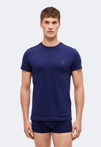 Just Cavalli Undershirt in Blue: front