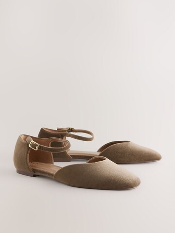 Next - Zapatos abiertos en verde