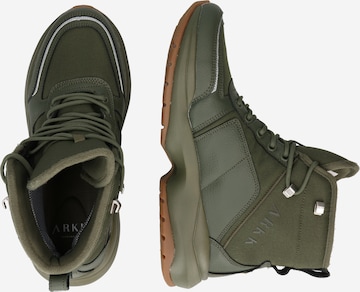 ARKK Copenhagen Lace-Up Boots 'Zeatrk' in Green