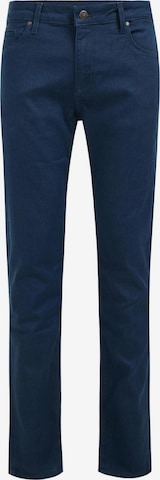 Coupe slim Jean WE Fashion en bleu : devant