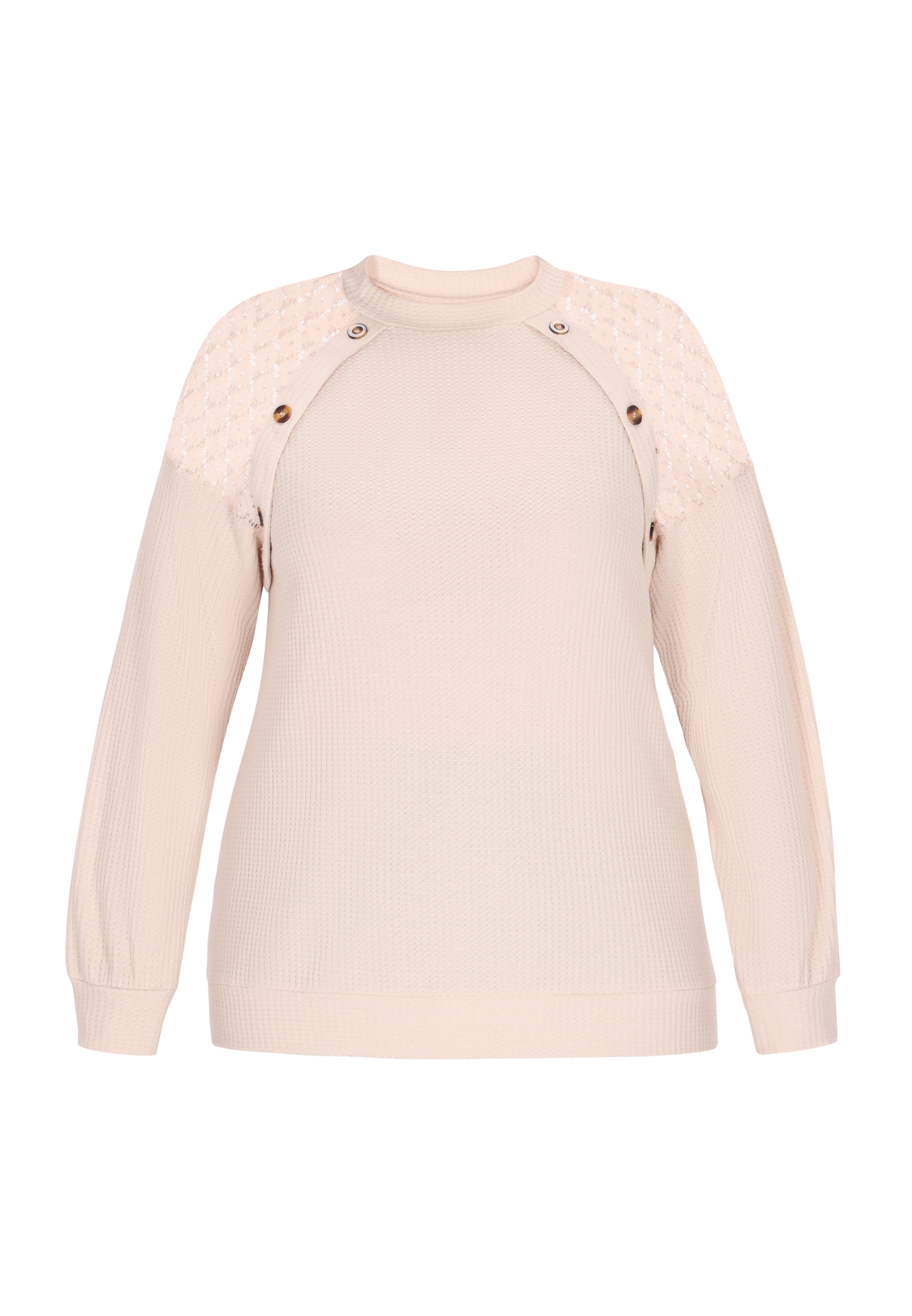 Usha - Jersey en beige: frente