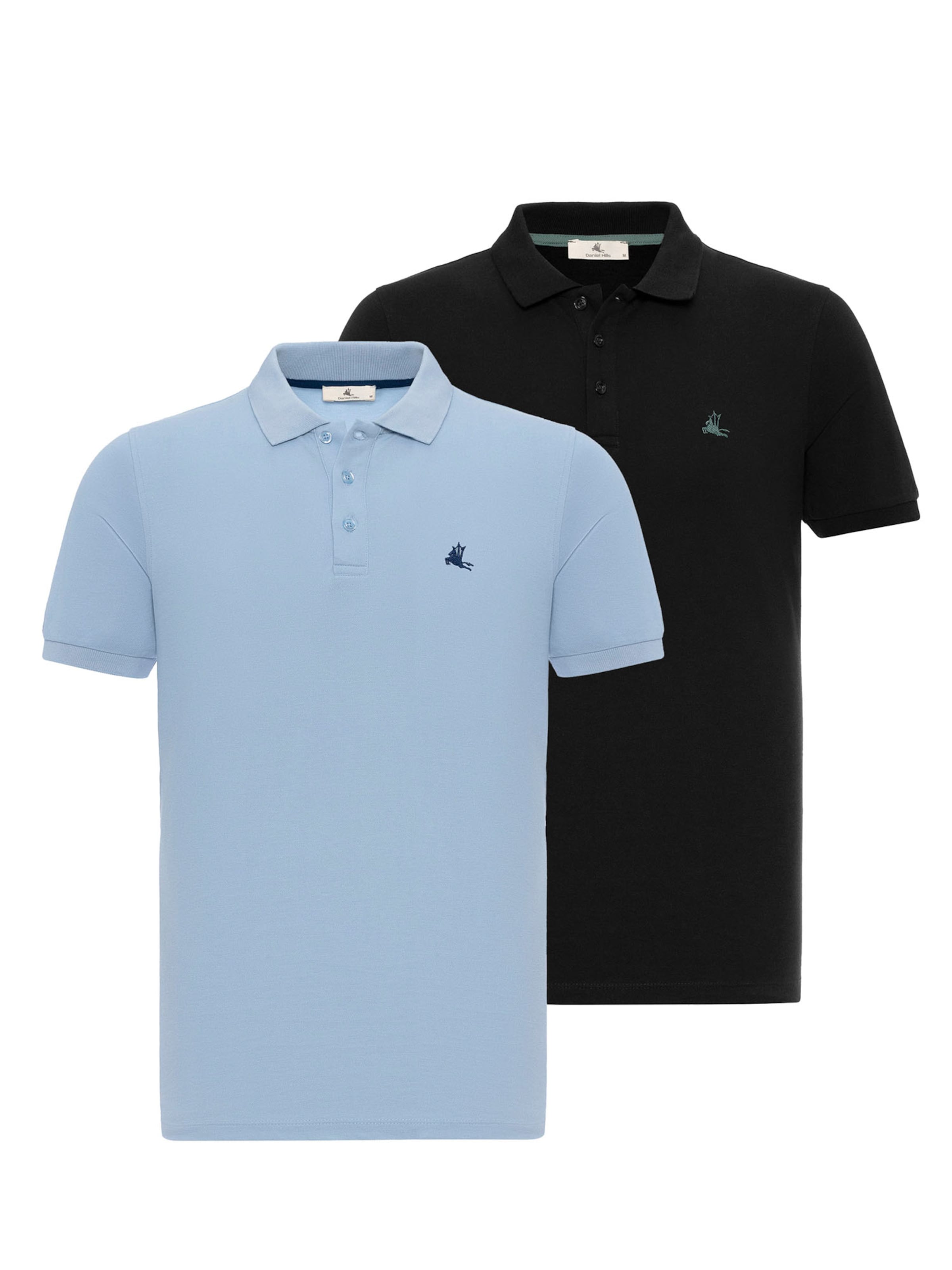 T-Shirt Daniel Hills en bleu : devant