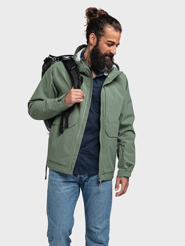 Schöffel Outdoorjacke 'Lausanne' in Grün