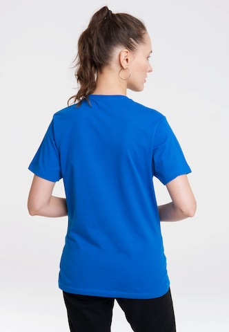 LOGOSHIRT Shirt 'Marvel Comics' in Blue