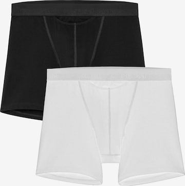 HOM Boxershorts ' Long Boxer Briefs HO1 ' in Zwart: voorkant