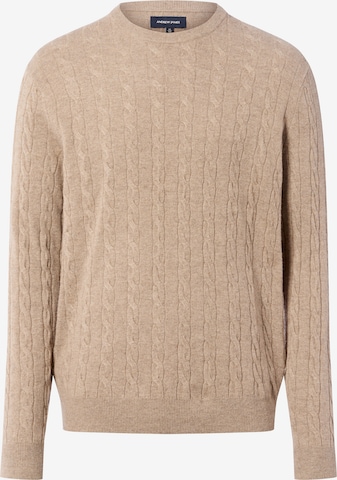 Pull-over Andrew James en beige : devant