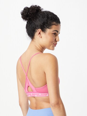 Low support Reggiseno sportivo 'Aeroreact' di ADIDAS SPORTSWEAR in rosa