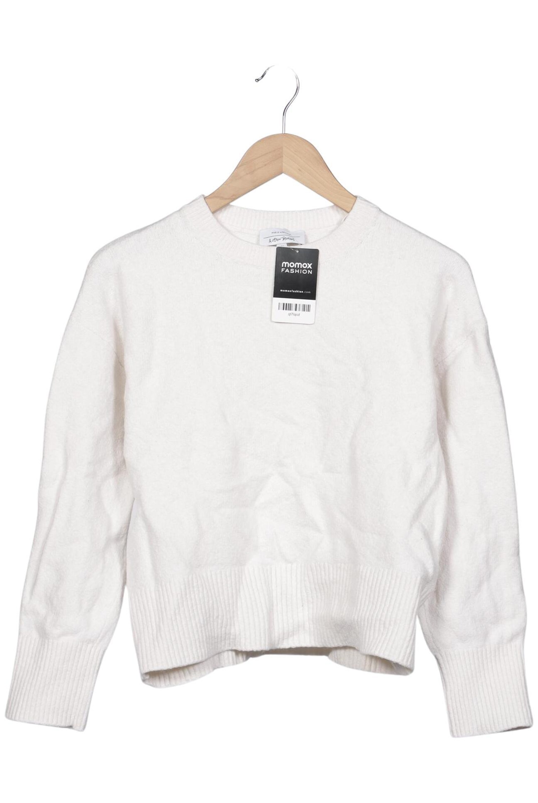 & Other Stories Sweater & Cardigan in S in White: front