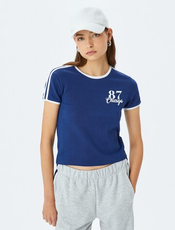 Koton T-shirt in Blau: Vorderseite