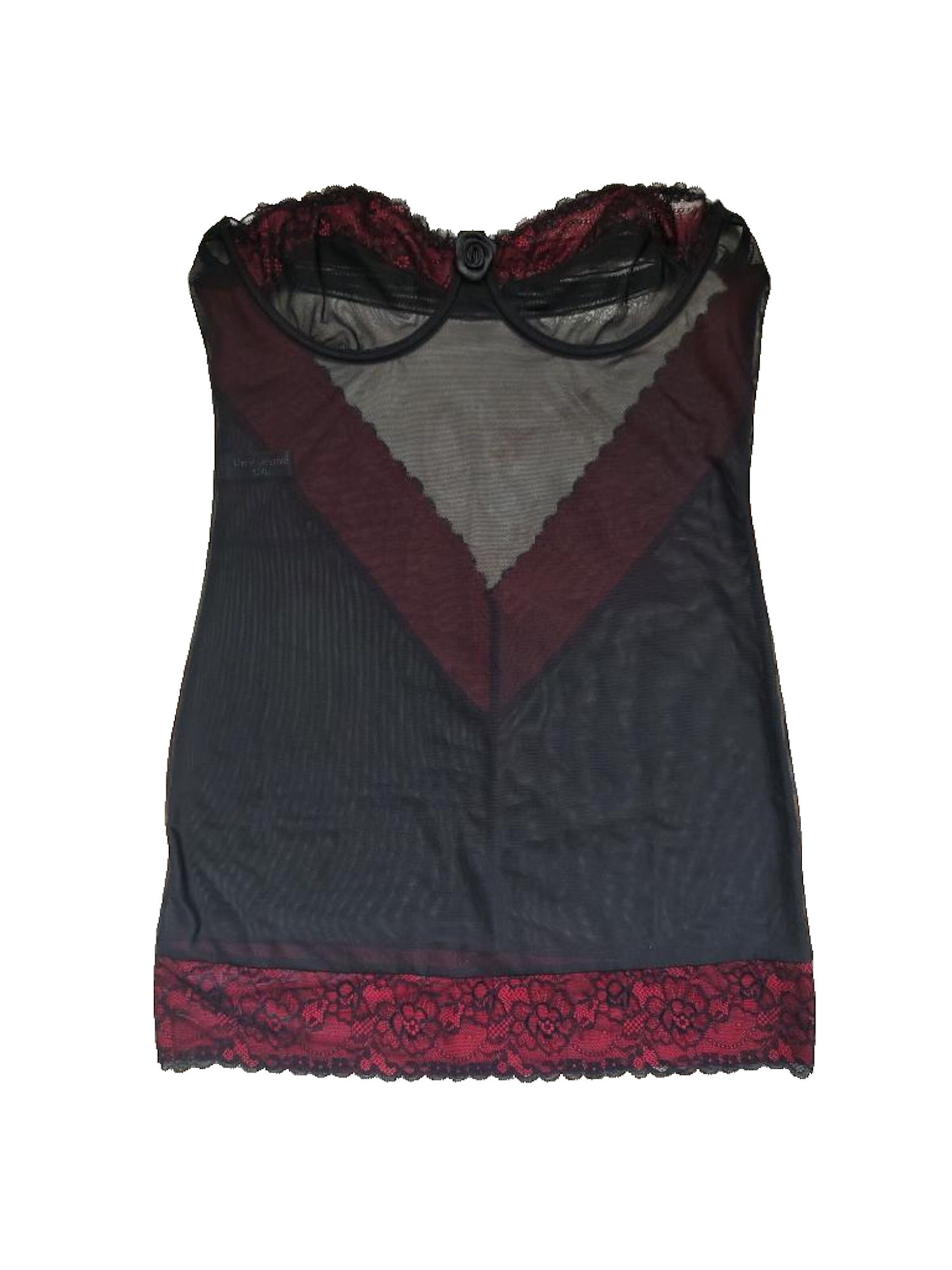 Provocative Negligee in Black