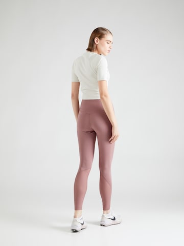 NIKE Skinny Sportbroek 'One' in Lila