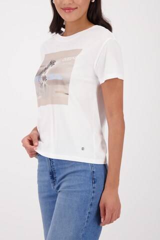 T-shirt monari en blanc