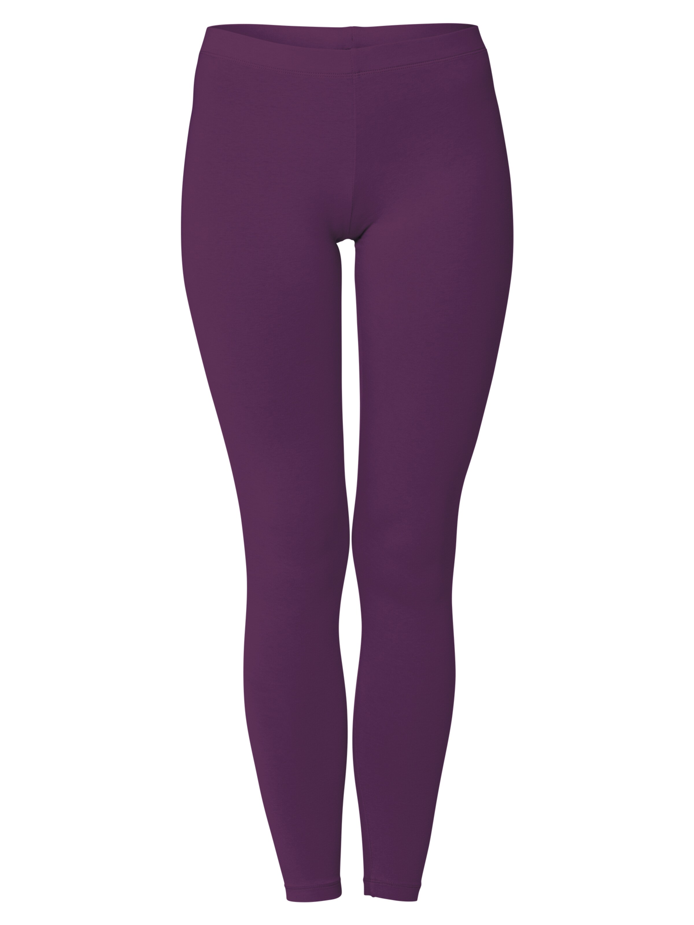 celodoro Slim fit Leggings 'Stretchy' in Purple: front