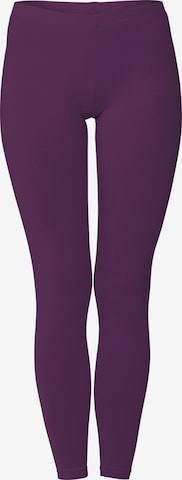 celodoro Slim fit Leggings 'Stretchy' in Purple: front
