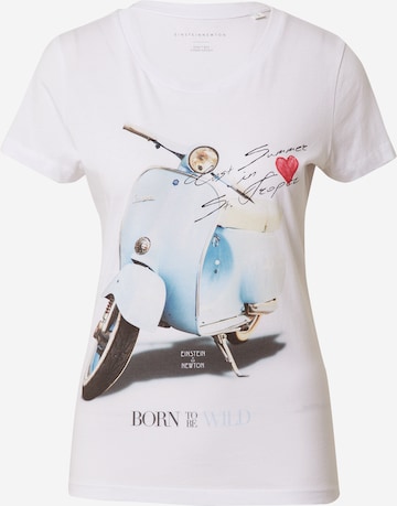 T-shirt EINSTEIN & NEWTON en blanc : devant