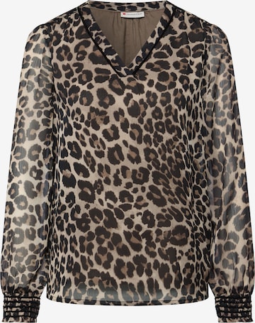 STREET ONE Bluse in Braun: Vorderseite