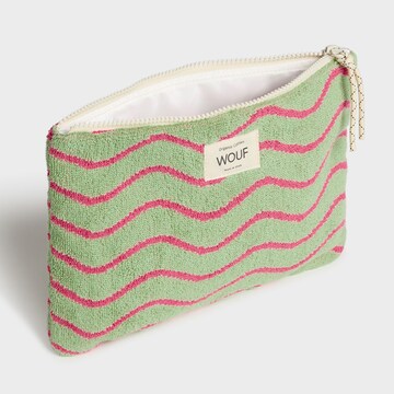 Beauty case 'Terry Towel' di Wouf in verde