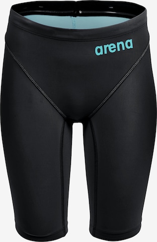 juoda ARENA Sportinis maudymosi kostiumėlis 'POWERSKIN IMPULSO JAMMER JR': priekis