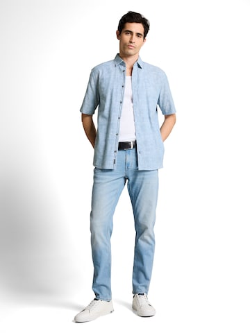 Comfort Fit Cămașă de la TOM TAILOR pe albastru