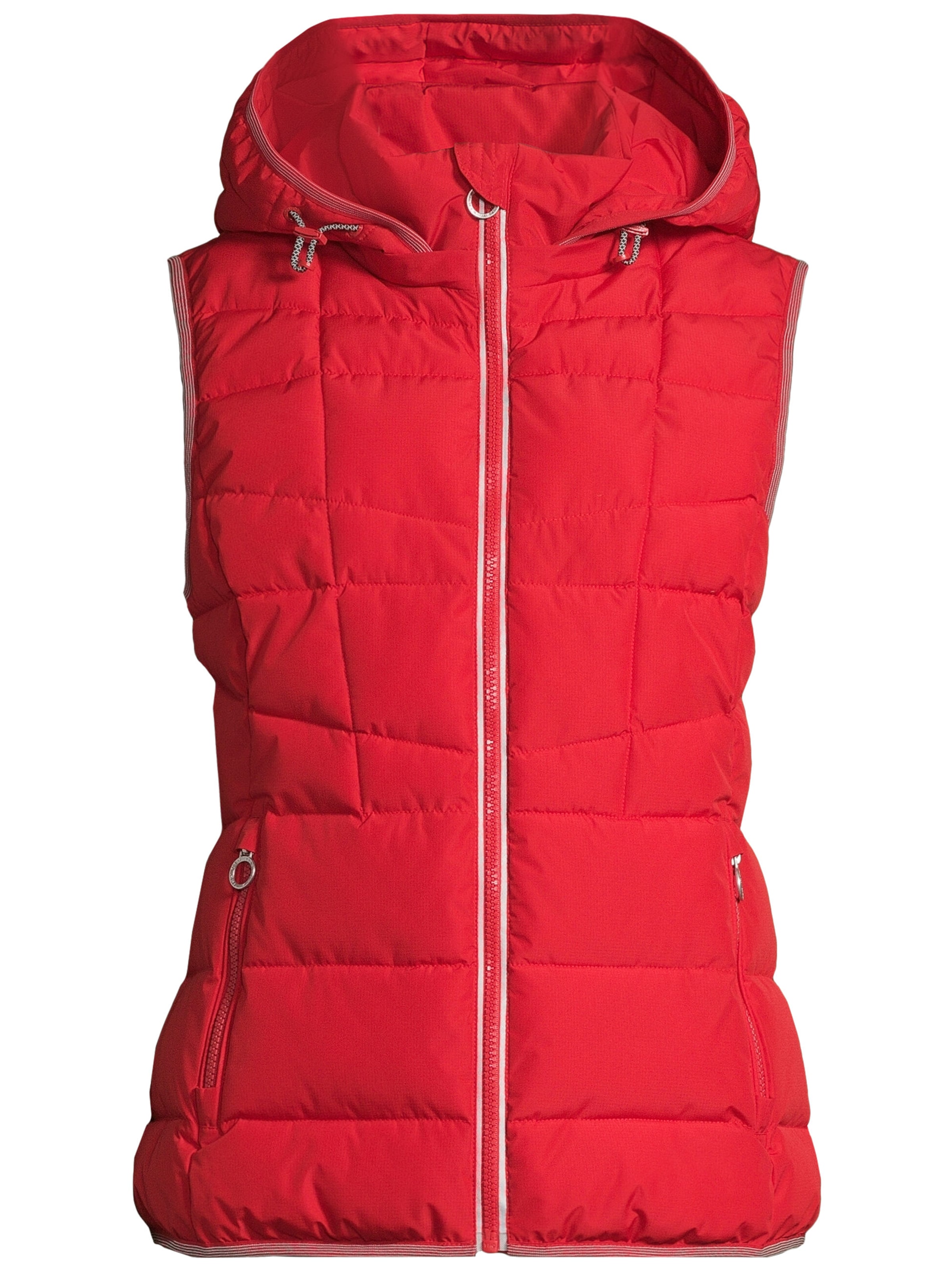 New View Weste in Rot: Vorderseite