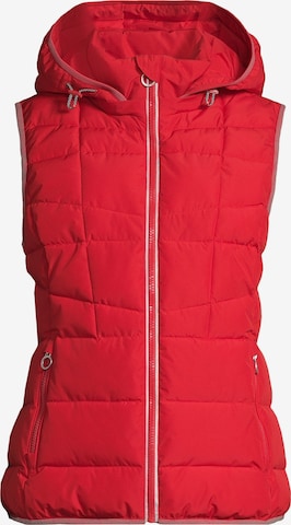 Gilet New View en rouge : devant