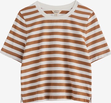 Seasalt Cornwall Shirt 'Copseland' in Brown: front