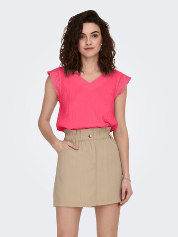 ONLY Blouse 'THYRA' in Pink: front