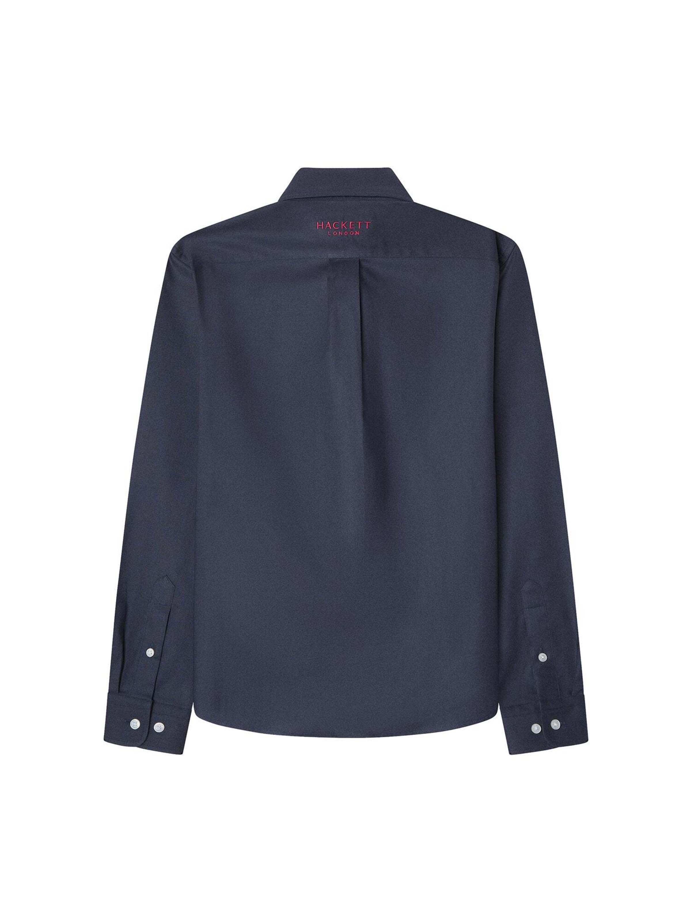 Hackett London Regular fit Overhemd in Blauw