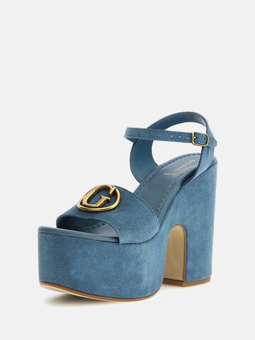 GUESS Sandals 'Clody' in Blue